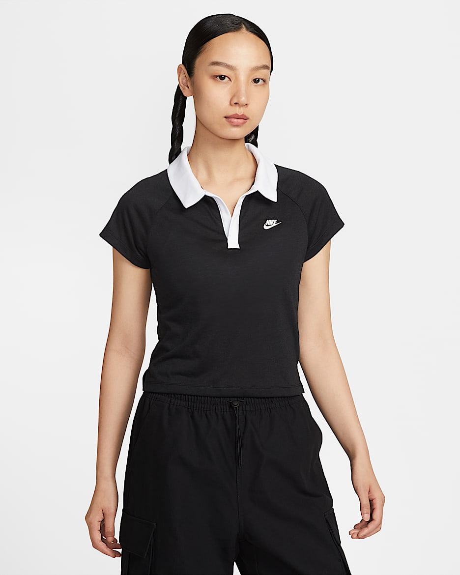 Nike Sportswear Women's Slim Retro Polo Top. Nike ID